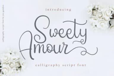 Sweety Amour Font by josgandos — Script Handwritten Font — thumbnail 1