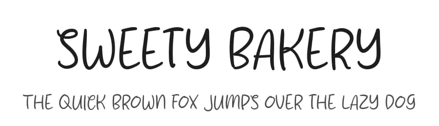Sweety Bakery by MJType — Script Handwritten Font — preview 1