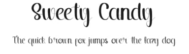 Sweety Candy by FreshtypeINK — Script Handwritten Font — thumbnail 1