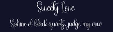 Sweety Love by Andi Moz — Script Handwritten Font — thumbnail 2