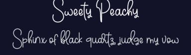 Sweety Peachy by Fillo Graphic — Script Handwritten Font — thumbnail 2