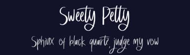 Sweety Petty by DumadiStyle — Script Handwritten Font — thumbnail 2