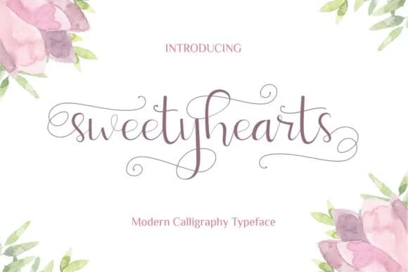 Sweetyhearts Font by putracetol — Script Handwritten Font — preview 1