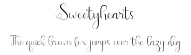 Sweetyhearts by PutraCetol Studio — Script Handwritten Font — thumbnail 1