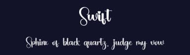 Swift by Inermedia Studio — Script Handwritten Font — thumbnail 2