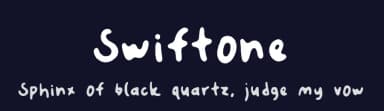 Swiftone by Letterhend Studio — Script Handwritten Font — thumbnail 2