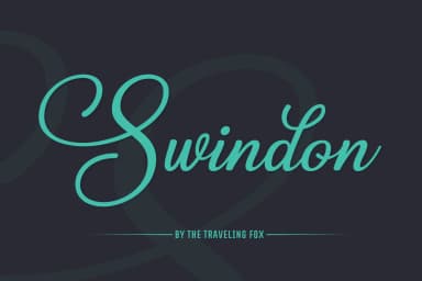Swindon Font by The Traveling Fox — Script Handwritten Font — thumbnail 1