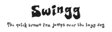 Swingg by imagex — Script Handwritten Font — thumbnail 1