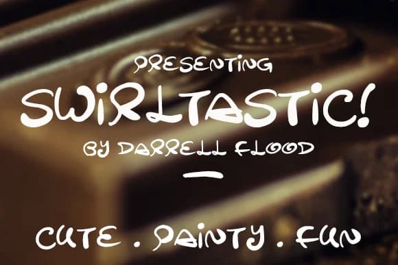 Swirltastic Font by Dadiomouse — Script Handwritten Font
