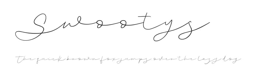 Swootys by Maulana Creative — Script Handwritten Font