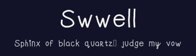 Swwell by Chloe Clark — Script Handwritten Font — thumbnail 2