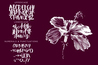 Syahdu Font by KreasiMalam by KreasiMalam — Script Handwritten Font — thumbnail 2