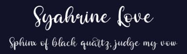 Syahrine Love by Perspectype Studio - Letterena.com — Script Handwritten Font — thumbnail 2