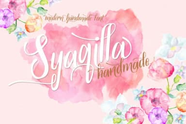 Syaqilla Handmade Font by LostvolType — Script Handwritten Font — thumbnail 1