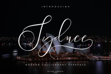 Sydnee Font by Aqr Typeface — Script Handwritten Font — thumbnail 1