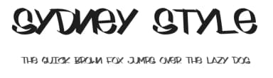 Sydney Style by CrazeCo.com.au — Script Handwritten Font — thumbnail 1