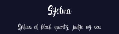 Syelma by Faqih Fawaji — Script Handwritten Font — thumbnail 2