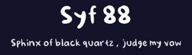Syf 88 by Dhikr Design — Script Handwritten Font — thumbnail 2