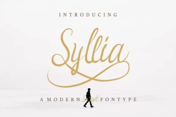 Syllia Font by EdricStudio — Script Handwritten Font