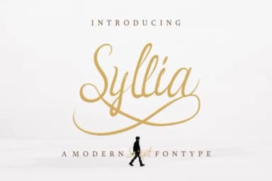 Syllia Font by EdricStudio — Script Handwritten Font — thumbnail 1
