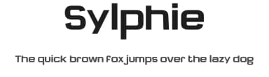 Sylphie by Michael Muranaka — Sans Serif Font — thumbnail 1