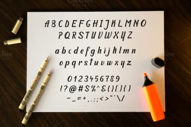 Symphony Shadow Font by SNK — Script Handwritten Font — thumbnail 2