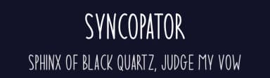 Syncopator by Md Shohail Bhuian — Script Handwritten Font — thumbnail 2