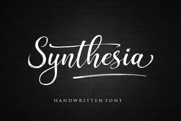 Synthesia Font by Byuly Ayika — Script Handwritten Font