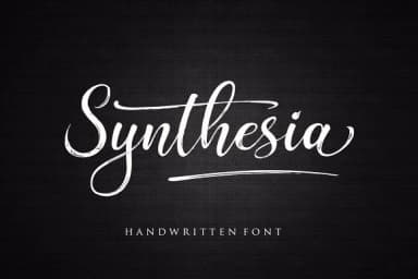 Synthesia Font by Byuly Ayika — Script Handwritten Font — thumbnail 1
