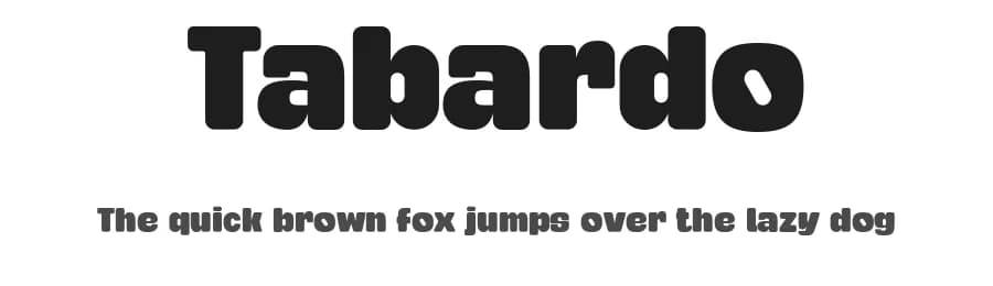 Tabardo by deFharo — Sans Serif Font