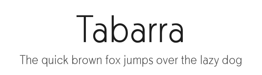 Tabarra by deFharo — Sans Serif Font