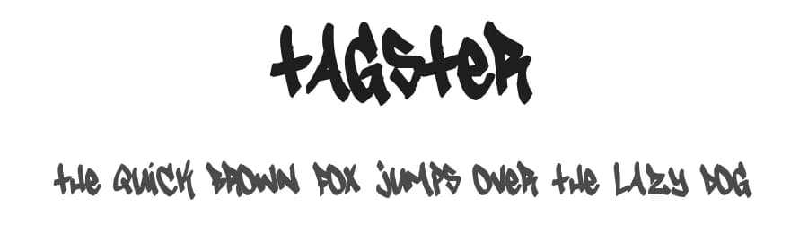 Tagster by SDFonts — Script Handwritten Font