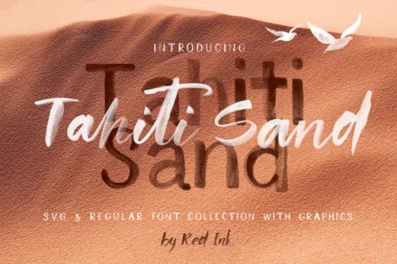Tahiti Sand Font by Red Ink — Script Handwritten Font