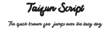 Taifun Script by Arendx Studio — Script Handwritten Font — thumbnail 1