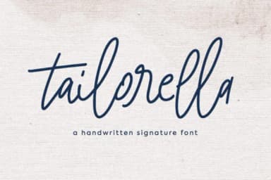 Tailorella Font by EighteenStudio — Script Handwritten Font — thumbnail 1
