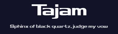 Tajam by herulogo — Sans Serif Font — thumbnail 2