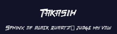 Takasih by selawetype — Script Handwritten Font — thumbnail 2