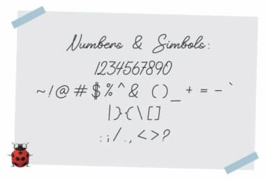 Take Notes Font by takoliko — Script Handwritten Font — thumbnail 8