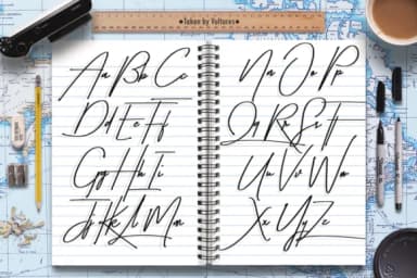 Taken by Vultures Font by thebrandedquotes — Script Handwritten Font — thumbnail 5