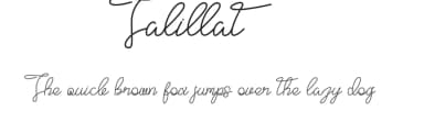 Talillat by Lontong Lodeh — Script Handwritten Font — thumbnail 1