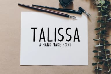 Talissa Font by creativetacos — Script Handwritten Font — thumbnail 1