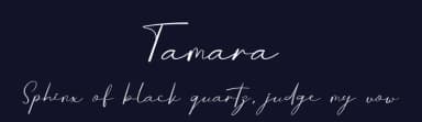 Tamara by Erik Studio — Script Handwritten Font — thumbnail 2