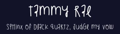 Tammy Rae by Des Gomez — Script Handwritten Font — thumbnail 2