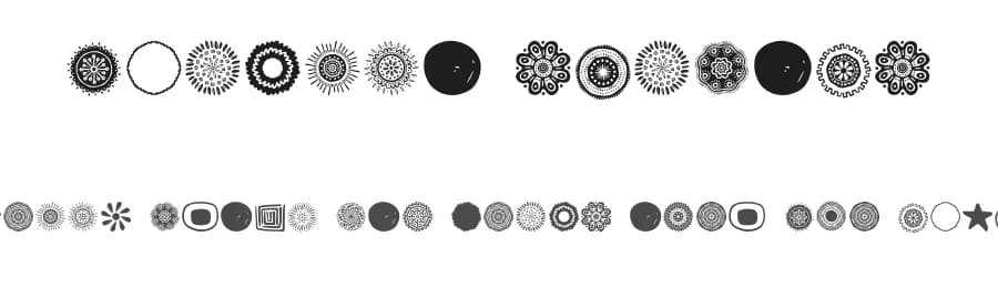 Tampico Symbols by Artcoast Studio — Dingbats Font