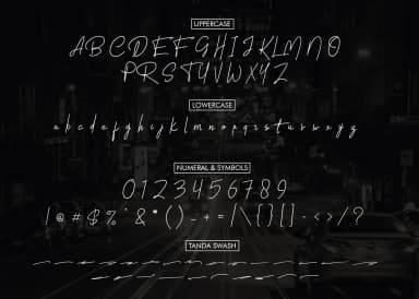 Tanda Signature Font by Khurasan — Script Handwritten Font — thumbnail 8