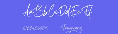 Tangerang by AminMario — Script Handwritten Font — thumbnail 3