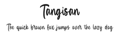 Tangisan by Typefactoryco — Script Handwritten Font — thumbnail 1