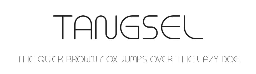 Tangsel by Vultype — Sans Serif Font