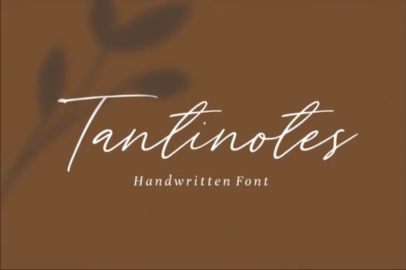 Tantinotes Font by Sronstudio — Script Handwritten Font