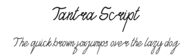 Tantra Script by Edric Studio — Script Handwritten Font — thumbnail 1